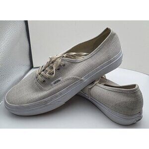 Vans 721494 Lace Up Low Top Acadia Light Tan Sneaker Shoes Size W 7.5- M 6.0